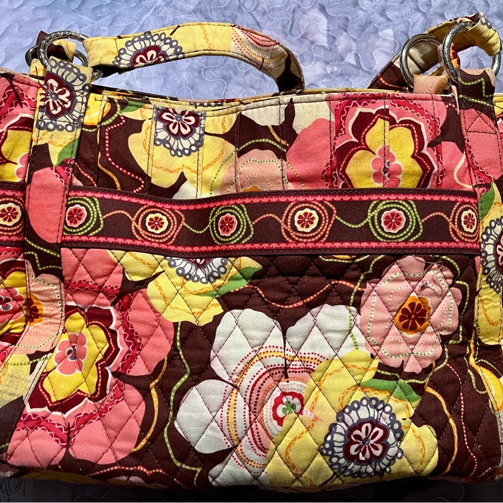 Vera Bradley purse with wallet & accessories